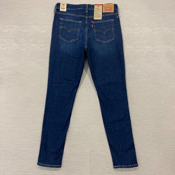 Levi's 720 Jeans Womens 31 x 28 High Rise Super Skinny Medium Wash Stretch Denim - Picture 3 of 14